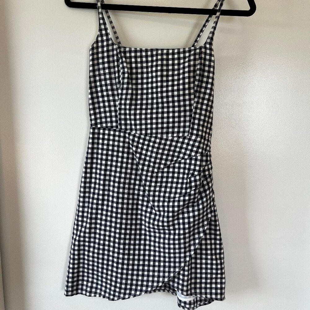 Mini checkered Abercrombie & Fitch Dress